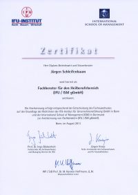 Fachberater für den Heilberufebereich (IFU / ISM gGmbH)